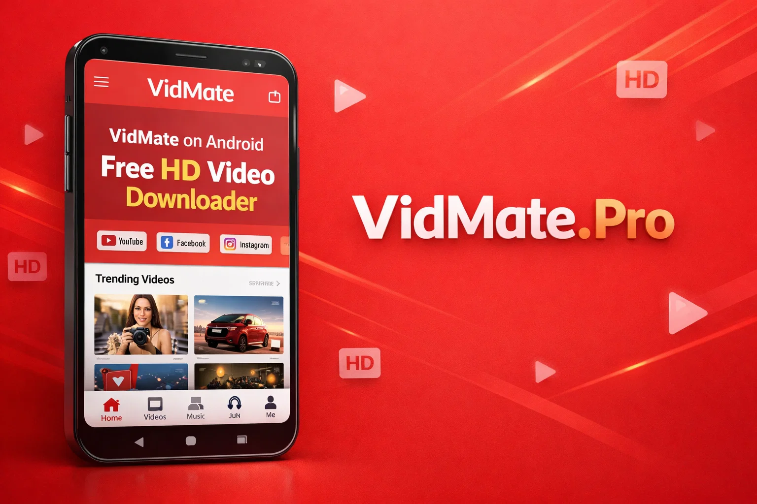 VidMate on Android